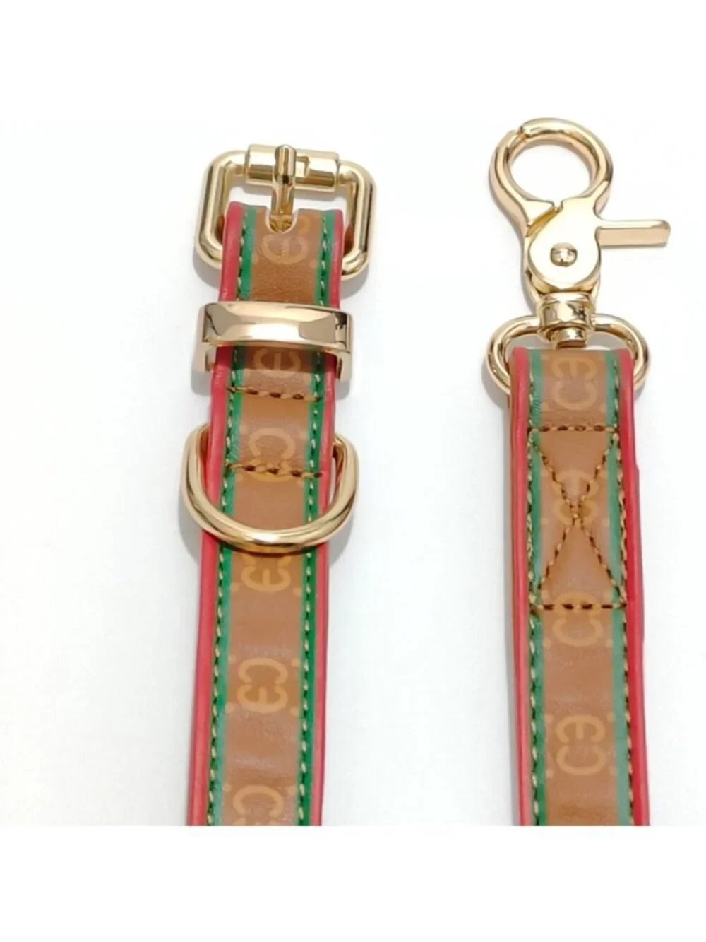 Stylish Adjustable Dog Collar & Leash Set | Fashionable Pet Accessories for All